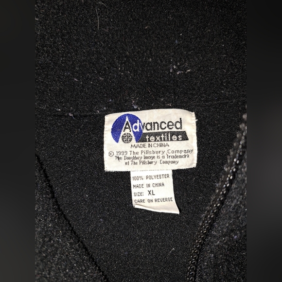 Vintage 99 Pillsbury Dough boy embroidered fleece - Picture 6 of 11